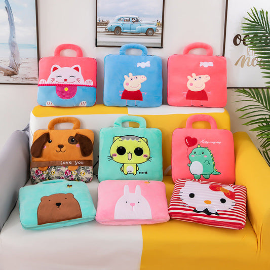 Cartoon Design Air Conditoner 2 In 1 stuffled toys & Blankets-Outdoor Blankets-Free Shipping at meselling99