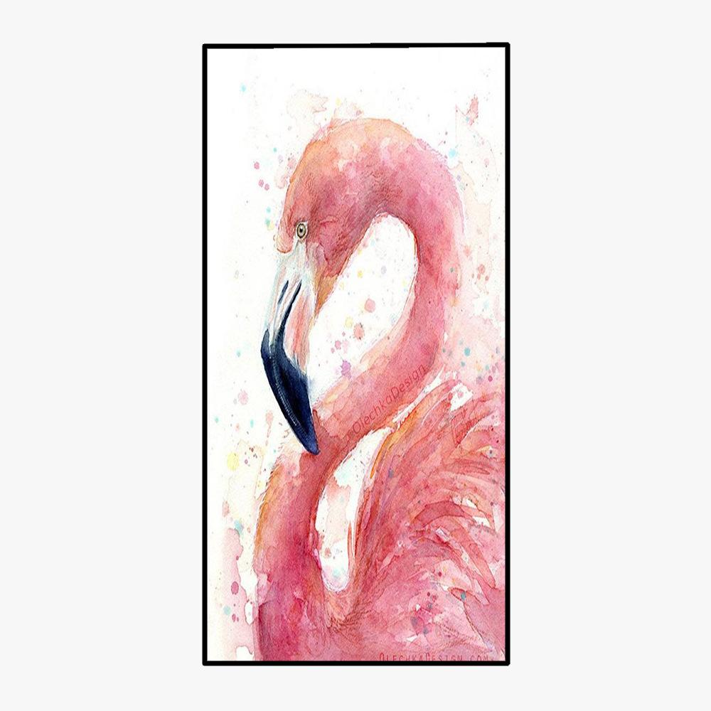 Flamingo Square Beach Towel Quick-drying Towel-TF-HLN01-75*150cm-Free Shipping at meselling99