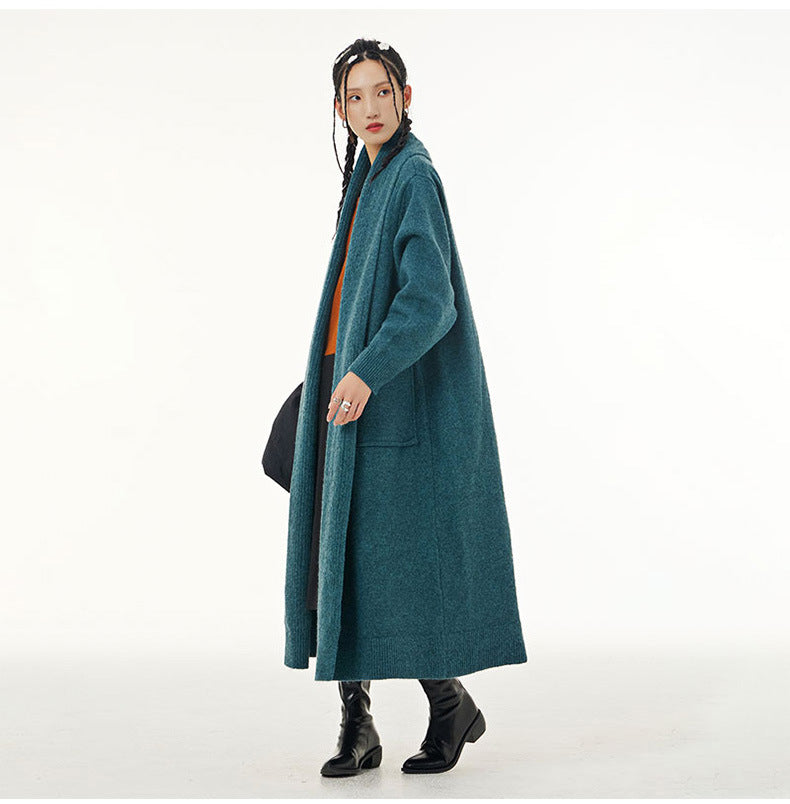 Fall Women Knitted Long Coats-Coats & Jackets-Free Shipping at meselling99