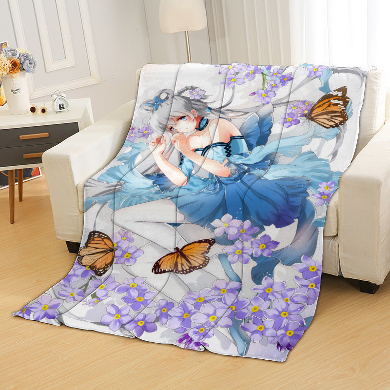 Amimation Cartoon Soft Fleece Blanket for Kids-Blankets-4-31*47 inch-Free Shipping at meselling99