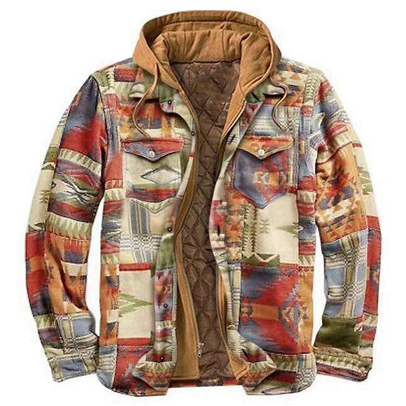 Men Warm Hoodies Jacket Overcoat for Winter-Men's Coat-Style6-S-Free Shipping at meselling99