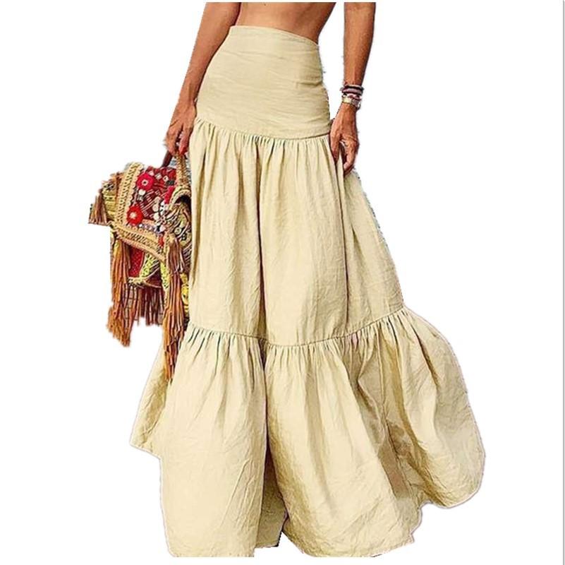 Plus Sizes High Waist Beach Skirts--Free Shipping at meselling99