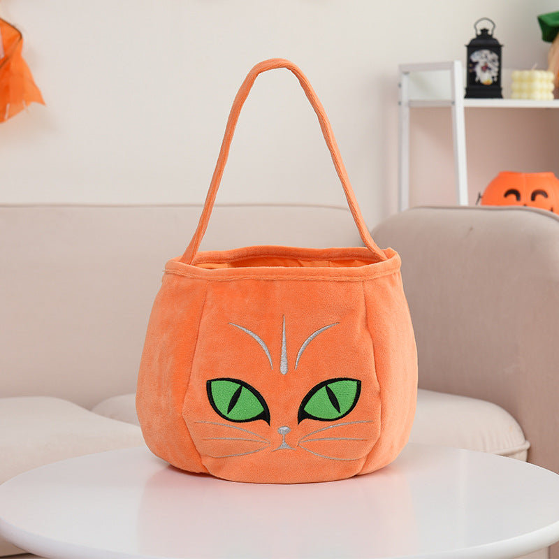 Halloween Pumpkin Candy Handle Bags/Basket-Baskets-12-Free Shipping at meselling99