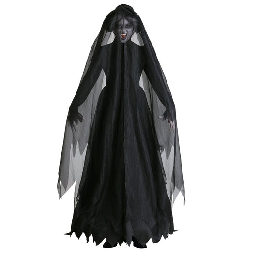 Halloween Black Women Witch Cosplay-Costumes & Accessories-Demon-M-Free Shipping at meselling99