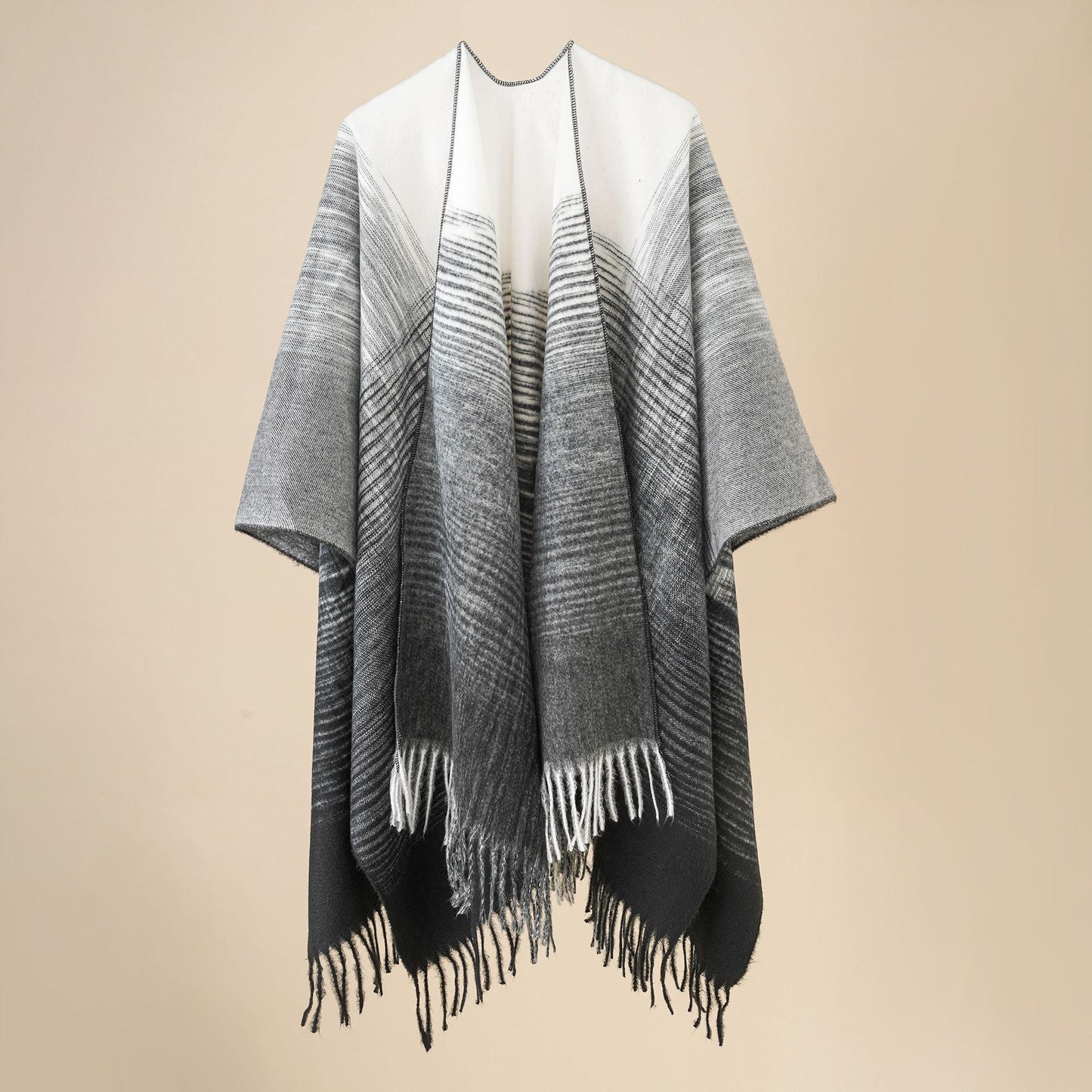 Fashion Tassels Shawls for Women-shawls-White-155CM-Free Shipping at meselling99