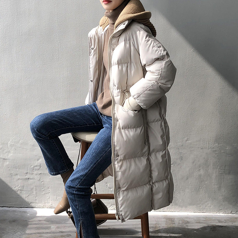 Winter Warm Long Cotton Overcoats for Women-Coats & Jackets-Free Shipping at meselling99