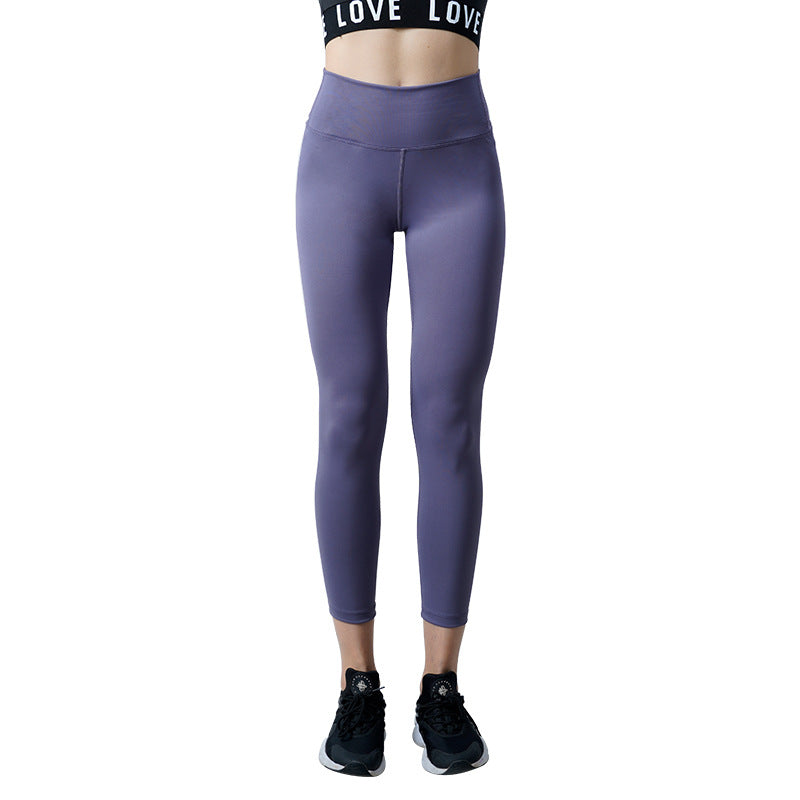 Sexy High Waist Gym Leggings for Women-Activewear-Purple-S-Free Shipping at meselling99