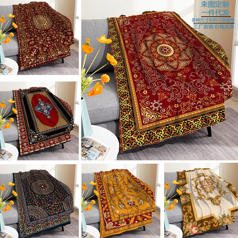 Vintage Boho Fleece Throw Blankets-Blankets-Free Shipping at meselling99