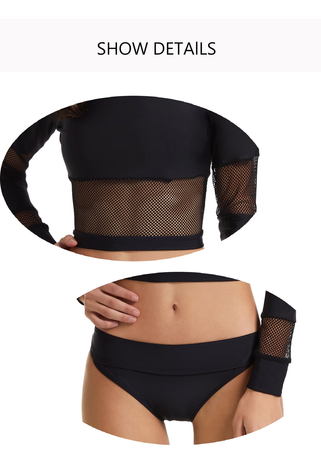 Sexy Black Diving Swimwear for Women-Swimwear-Free Shipping at meselling99