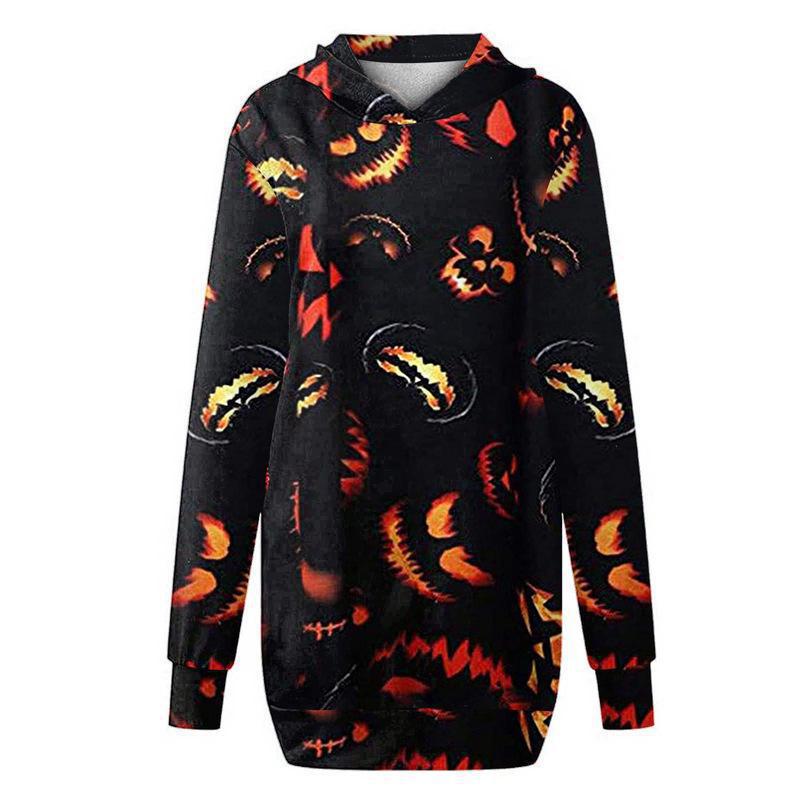 Happy Halloween Plus Sizes Women Hoodies-Shirts & Tops-Free Shipping at meselling99
