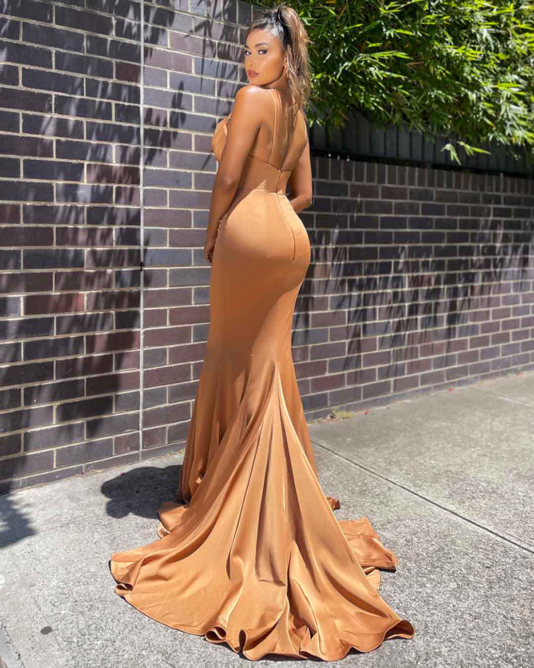 Sexy Brush Tail Evening Party Dresses-Sexy Dresses-Free Shipping at meselling99