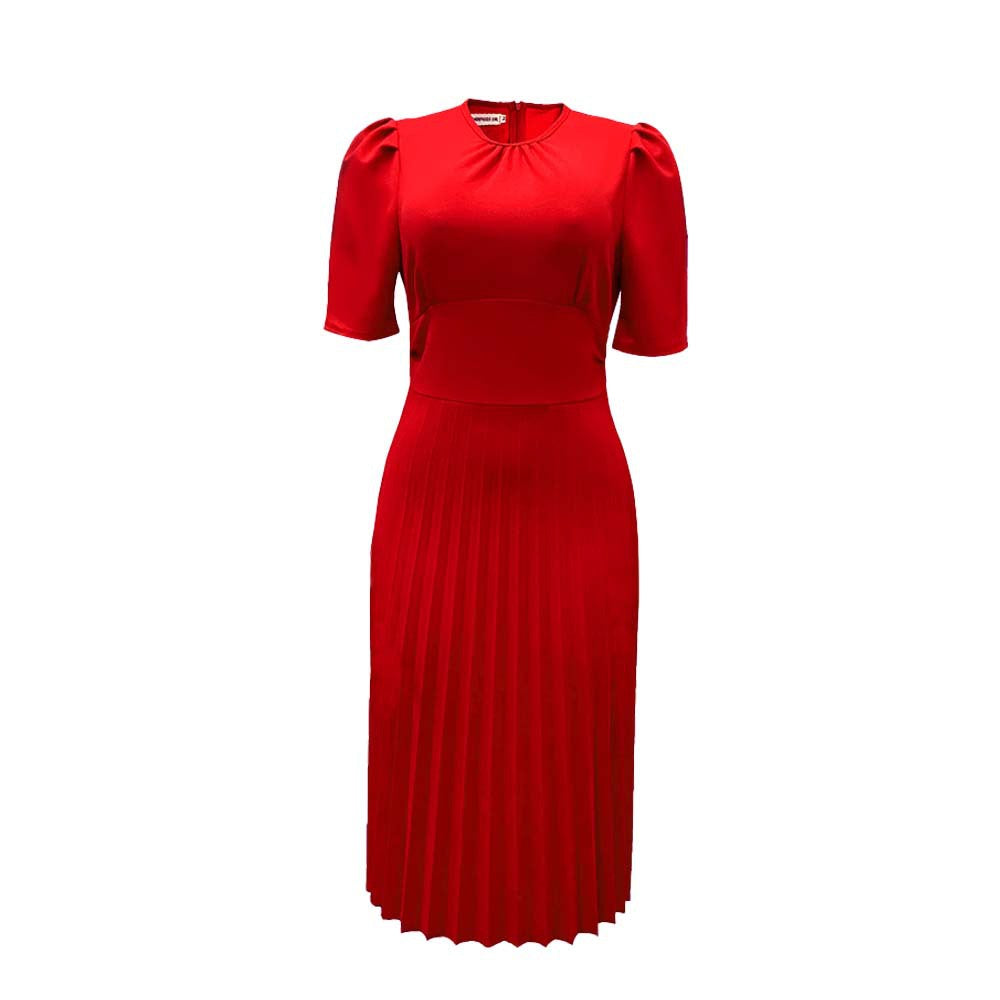 Elegant Summer Plus Sizes Dresses-Dresses-Red-S-Free Shipping at meselling99