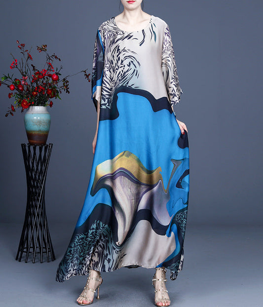 Luxrury Tencel Irregular Long Dresses-Dresses-Free Shipping at meselling99