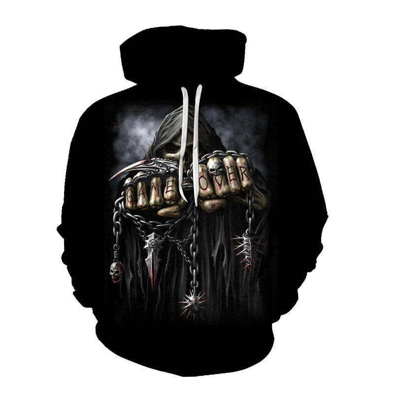 Plus Sizes 3D Print Halloween Fall Pullover Hoodies-Sweaters-CY4991-S-Free Shipping at meselling99