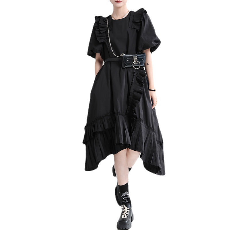 Elegant Irregular Girls Summer Long Dresses-Dresses-Free Shipping at meselling99