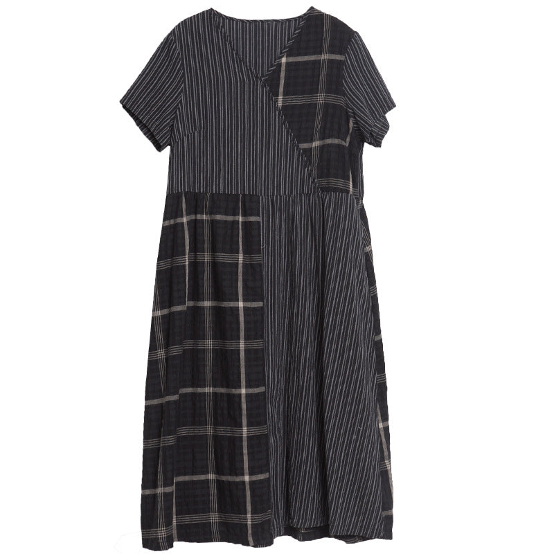 Vintage Linen Summer Long Dresses-Dresses-Free Shipping at meselling99