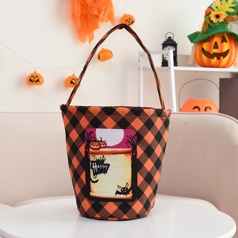 Halloween Pumpkin Candy Handle Bags/Basket-Baskets-8-Free Shipping at meselling99