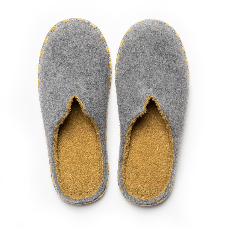 Warm Anti-skidding Winter Slippers for Men-winter slipper-Gray-XL(42-44）-Free Shipping at meselling99