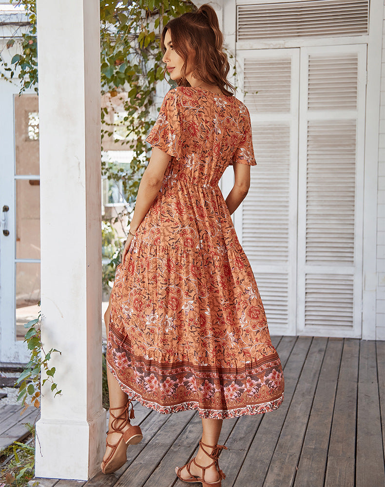 Hot Bohemian Summer Holiday Dresses-Dresses-Free Shipping at meselling99