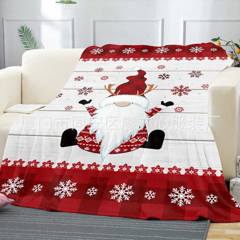 Merry Christmas Fleece Throw Blankets-Blankets-16-50*60 inches-Free Shipping at meselling99