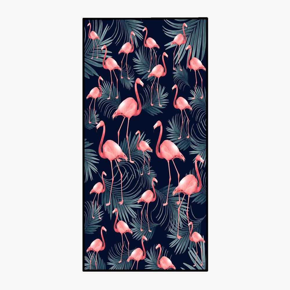 Flamingo Square Beach Towel Quick-drying Towel-TF-HLN07-75*150cm-Free Shipping at meselling99