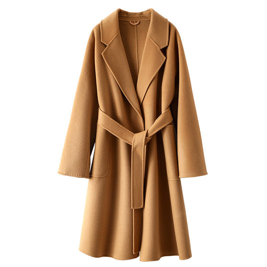 Luxury Designed Winter Woolen Overcoats for Women-Outerwear-Free Shipping at meselling99