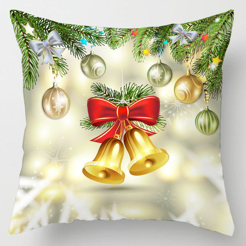 5pcs/Package Merry Christmas Santa Claus Pillow Case-pillowcase-B202208201-2-Velvet 45*45 cm-Free Shipping at meselling99