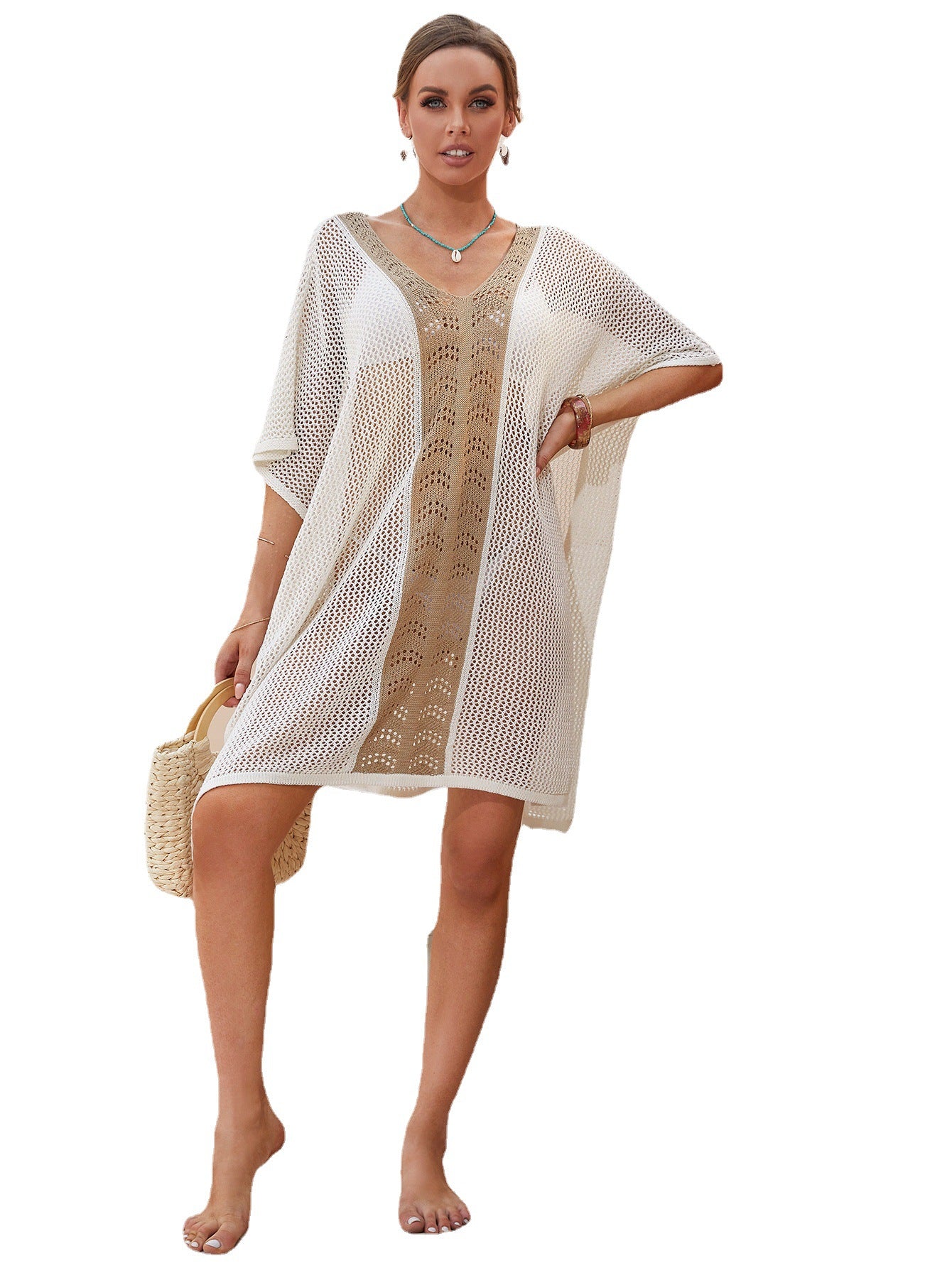 Holiday Bohemian Sun Proof Cover Ups-White-One Size-Free Shipping at meselling99