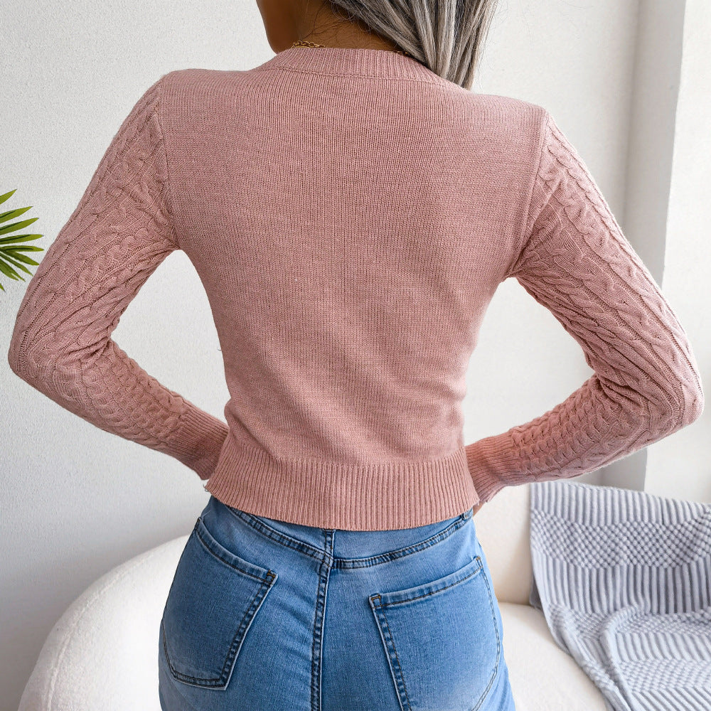 Sexy Fall Knitted Tops for Women-Shirts & Tops-Free Shipping at meselling99