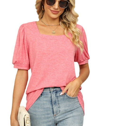 Summer Short Sleeves Women T Shirts-Shirts & Tops-Free Shipping at meselling99