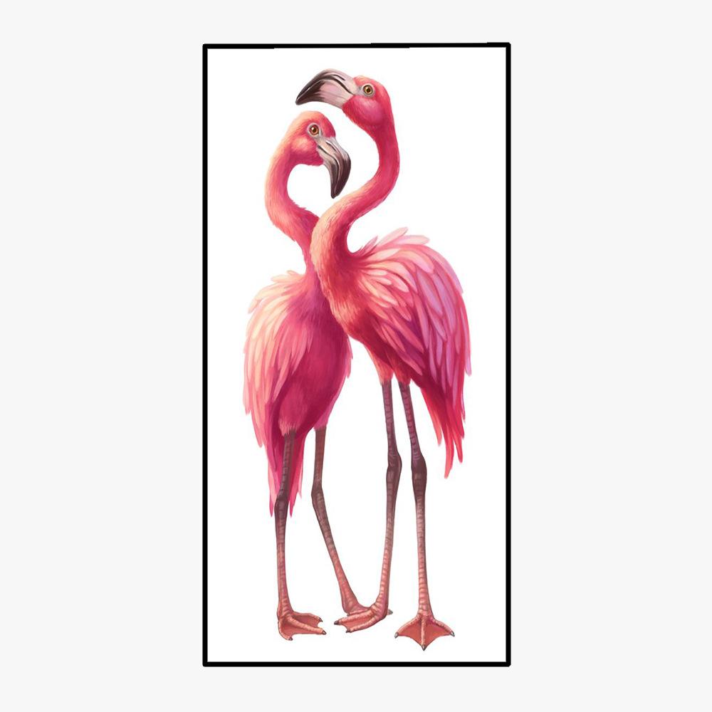 Flamingo Square Beach Towel Quick-drying Towel-TF-HLN13-75*150cm-Free Shipping at meselling99