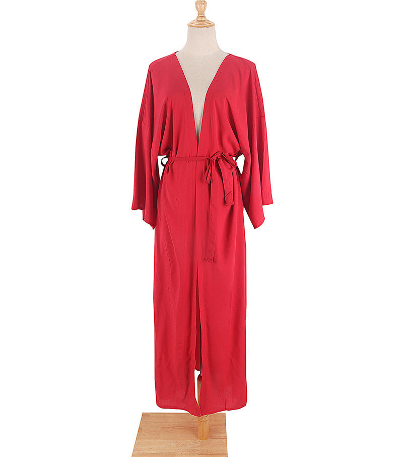 Summer Beach Holiday Kimono Cover Up Dresses--Free Shipping at meselling99