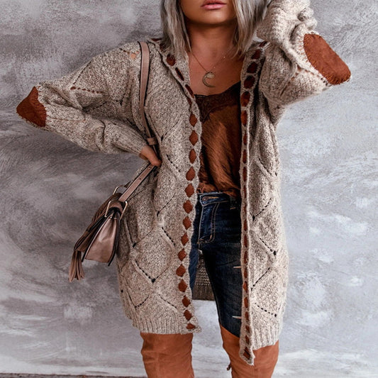 Women Knitted Long Sleeves Cardigan Sweaters--Free Shipping at meselling99