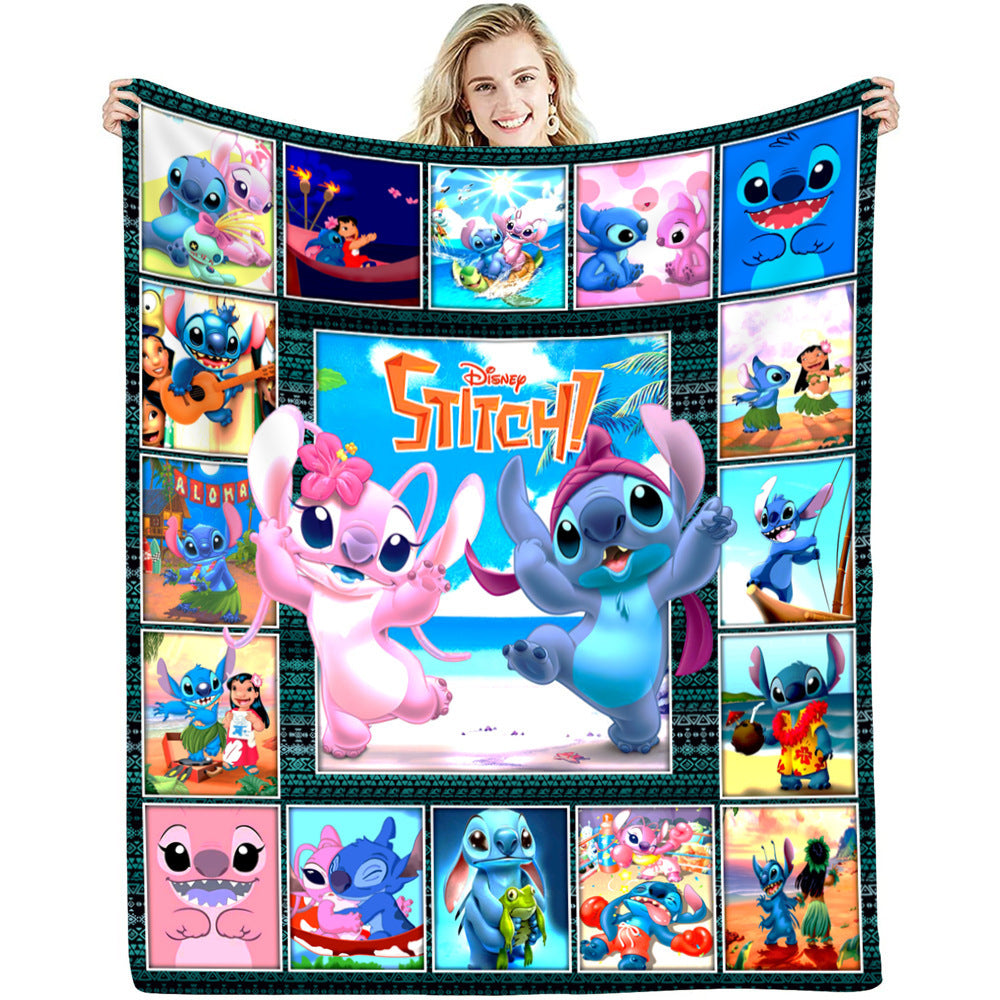 Cartoon Design Fleece Throw Blankets for Christmas-Blankets-3-75*100cm-Free Shipping at meselling99