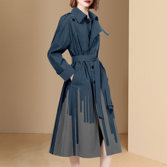 Elegant Women Long Overcoat-Outerwear-Free Shipping at meselling99