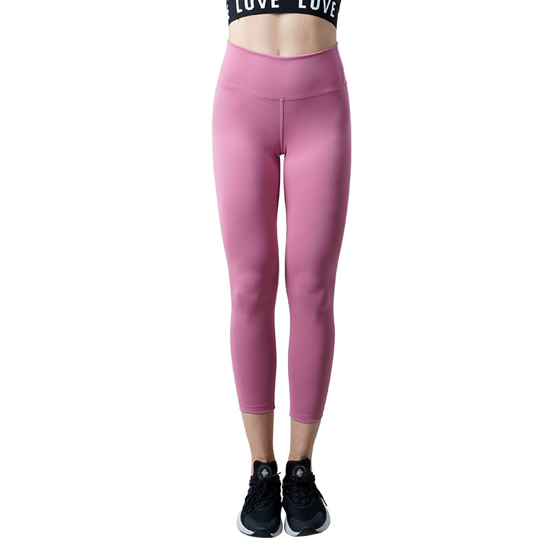 Sexy High Waist Gym Leggings for Women-Activewear-Pink-S-Free Shipping at meselling99