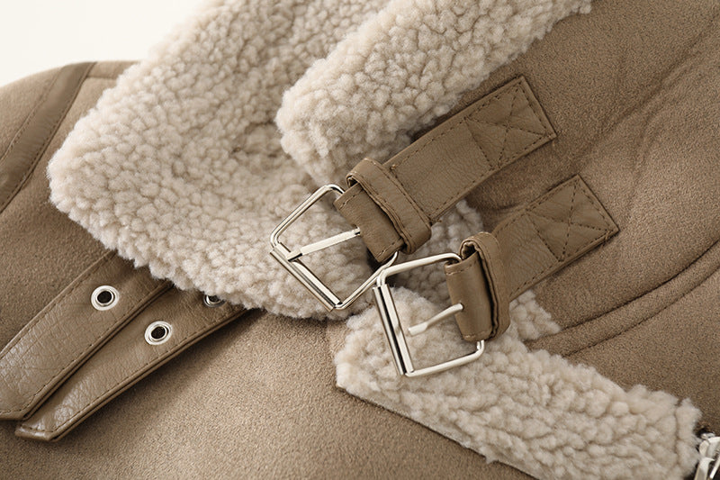 Casual Sherpa Winter Warm Coats for Women-Coats & Jackets-Free Shipping at meselling99