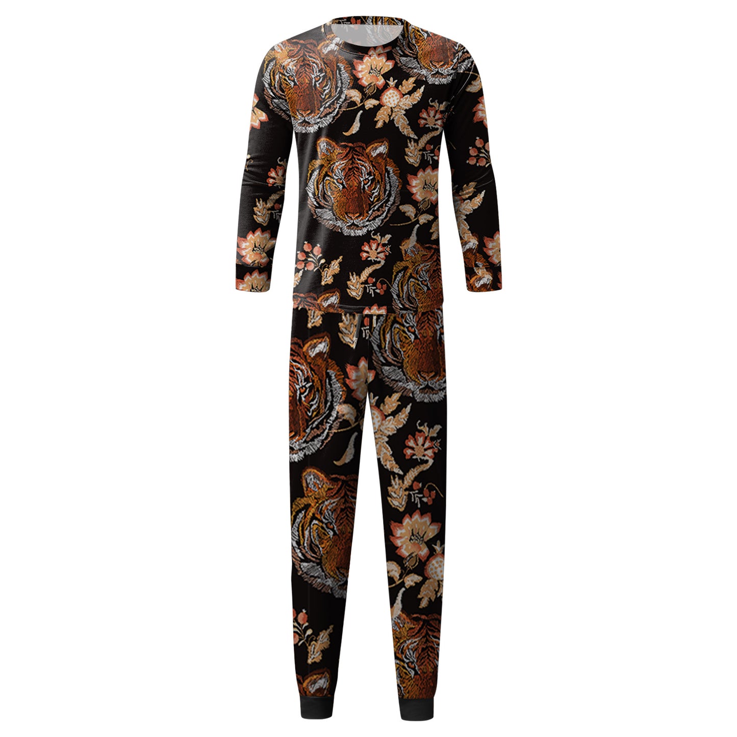 Casual Print Men's Sports Suits-Men Suits-2-M-Free Shipping at meselling99