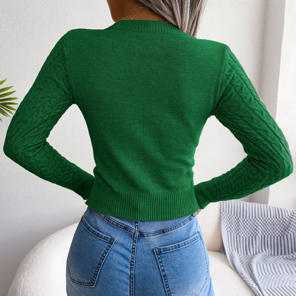 Sexy Fall Knitted Tops for Women-Shirts & Tops-Free Shipping at meselling99