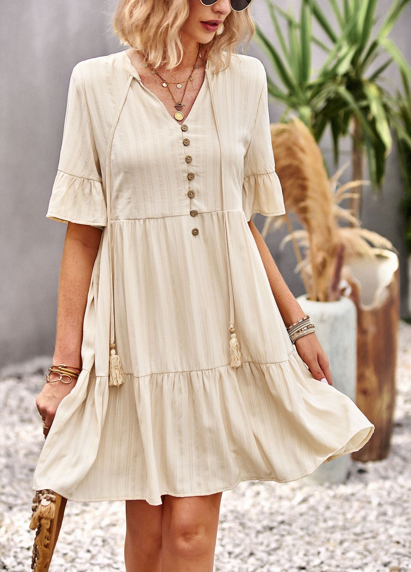 Fairy A Line Short Daily Dresses-Dresses-Free Shipping at meselling99