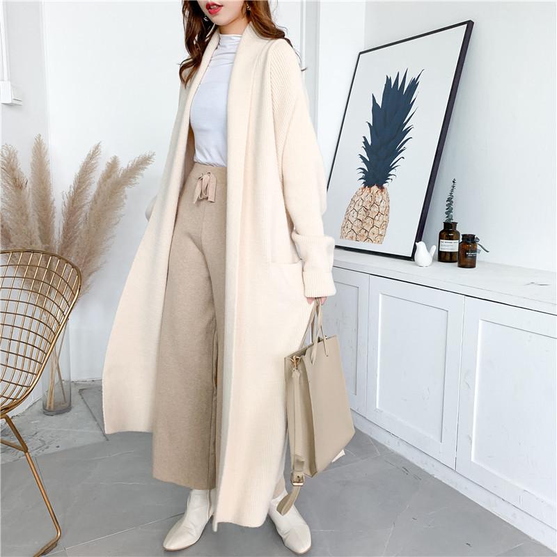 Women Romper Style Knitted Woolen Cardigan Overcoat-Outerwear-Free Shipping at meselling99