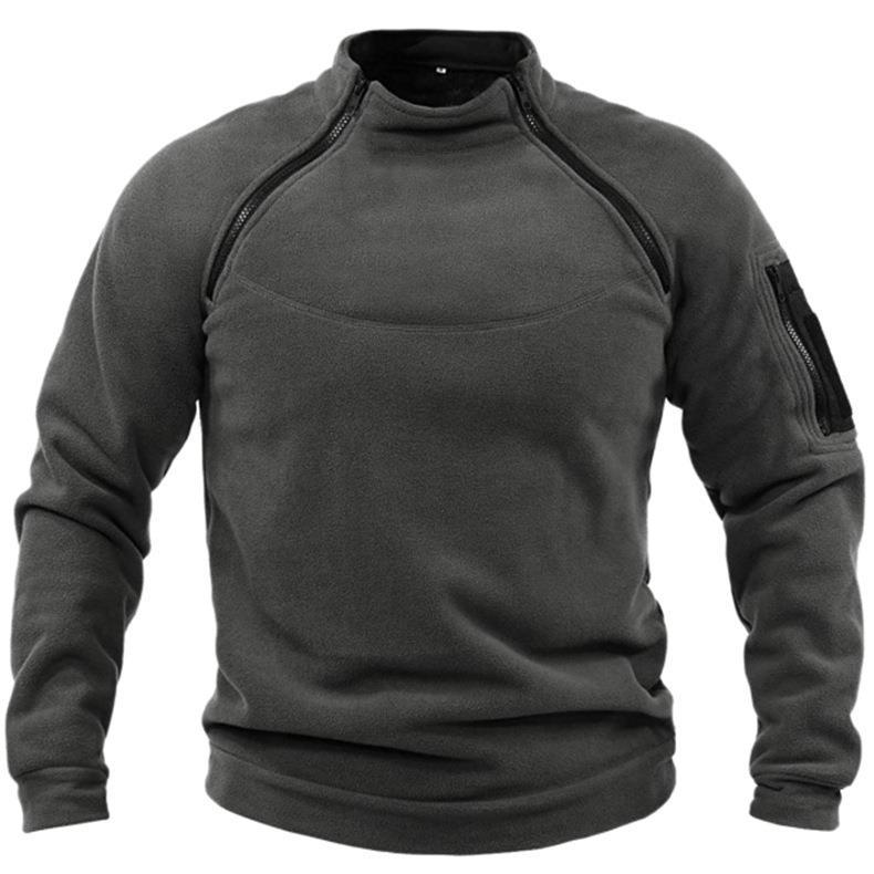 Warm Turtleneck Pullover Sweaters for Men-Dark Gray-S-Free Shipping at meselling99