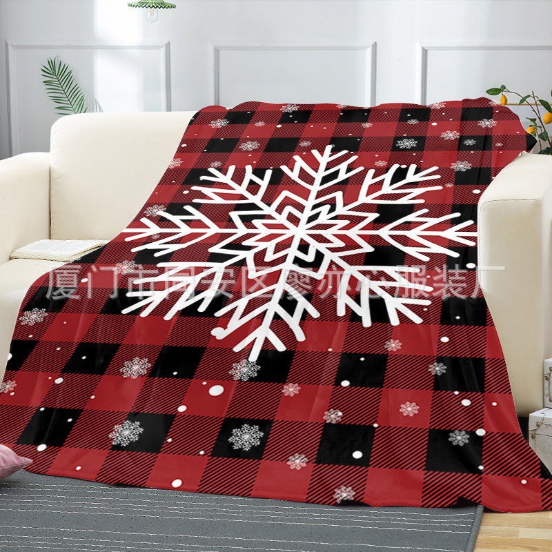 Merry Christmas Fleece Throw Blankets-Blankets-9-50*60 inches-Free Shipping at meselling99