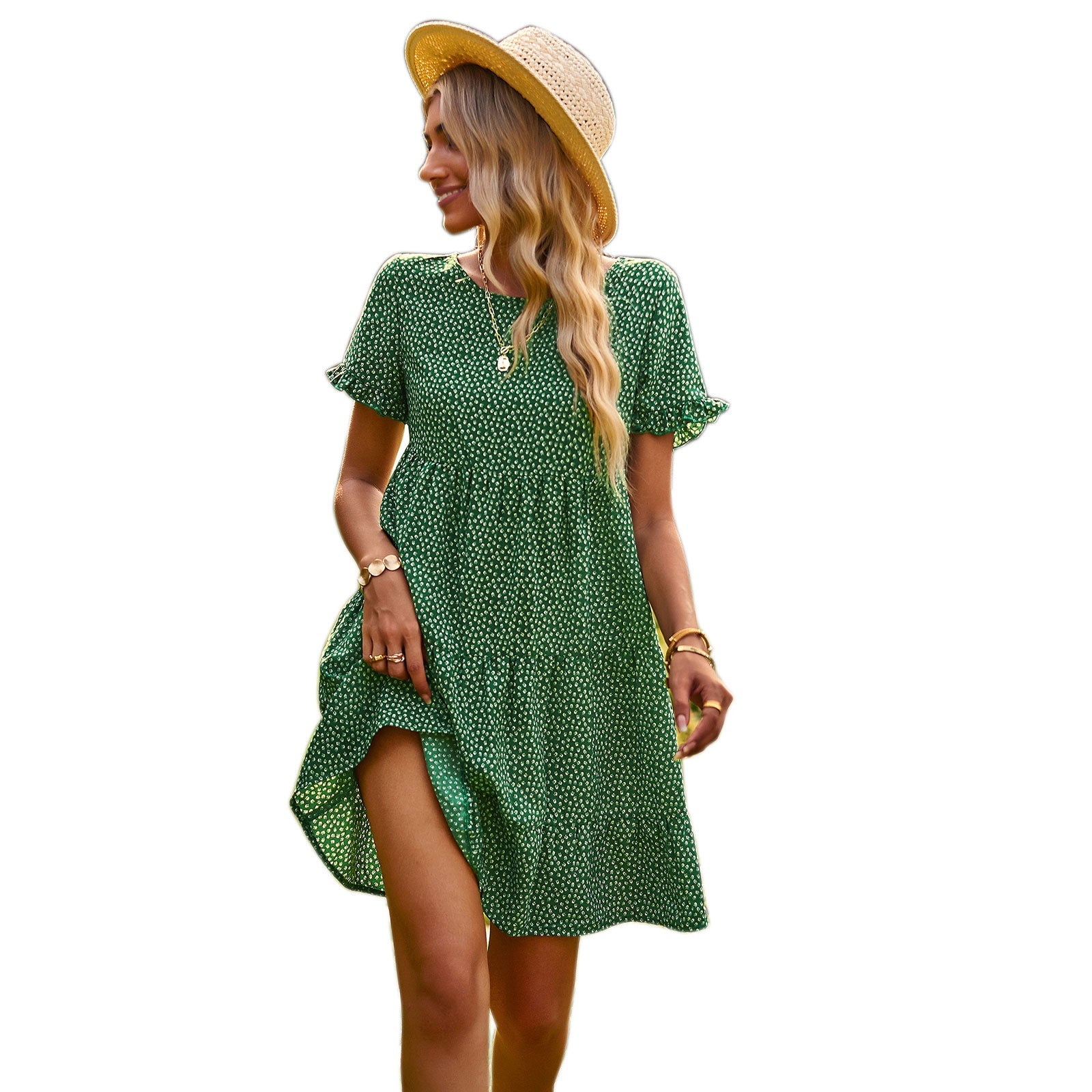 Summer Holiday Daily Short Dresses-Dresses-Free Shipping at meselling99