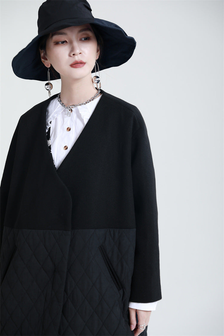 Designed Cotton Women Cozy Overcoats-Outerwear-Free Shipping at meselling99