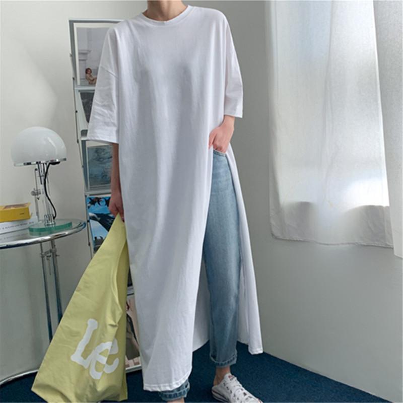 Cozy Plus Size Leisure Cotton Dress-Maxi Dresses-Free Shipping at meselling99
