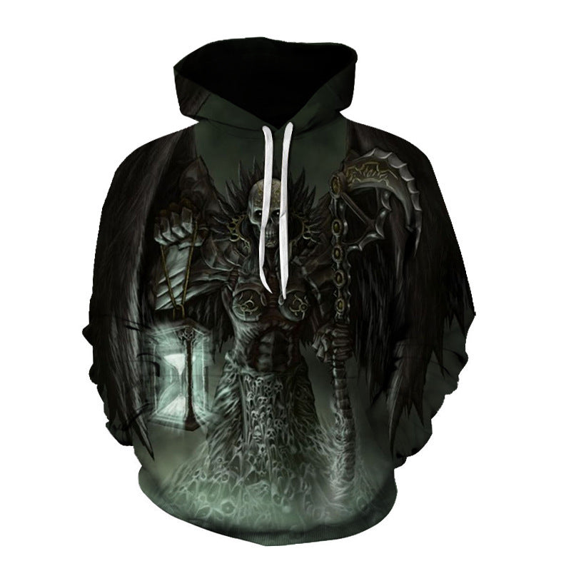 Plus Sizes 3D Print Halloween Fall Pullover Hoodies-Sweaters-CY4993-S-Free Shipping at meselling99