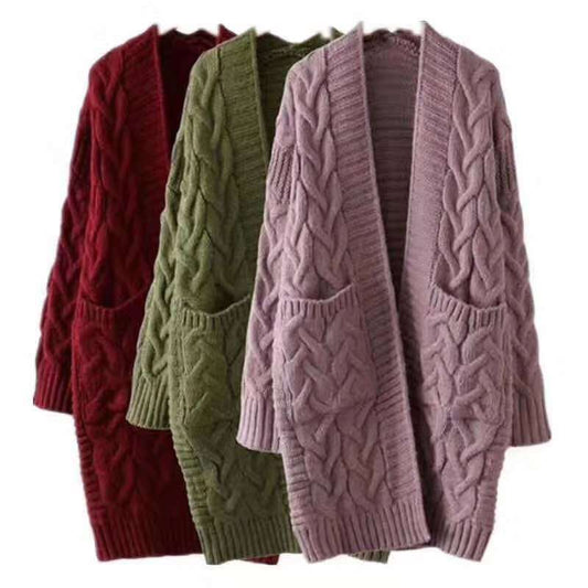 Casual Women Cardigan Knitted Wear-Cardigan Tops-Free Shipping at meselling99