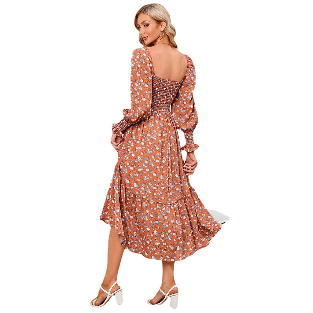 Summer Chiffon Long Spring Dresses-Dresses-Free Shipping at meselling99