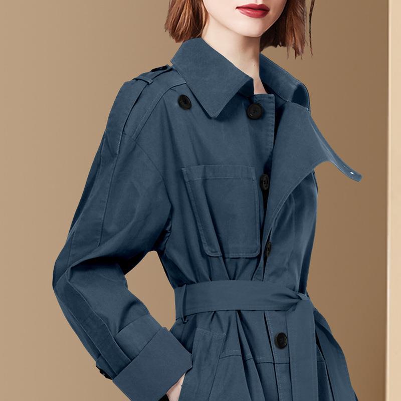 Elegant Women Long Overcoat-Outerwear-Free Shipping at meselling99